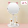 Espejo de Maquillaje Tocador Hogar Escritorio Portátil Dormitorio de Estudiantes Escritorio Popular Estilo Ins Espejo de Belleza Espejo de Princesa