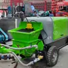Máquina de Concreto Hidráulico de Projeção Úmida, Máquina Tipo Bomba, para Proteção de Taludes de Engenharia, Equipamento Novo, Fornecimento Direto de Qiancheng