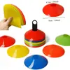 Disco marcador grueso para entrenamiento de fútbol, disco redondo de señalización, obstáculo, equipo de entrenamiento marcador de baloncesto
