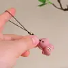 Talla de Madera Arcoíris, Hazte Rico Inmediatamente, Colgante de Cadena para Teléfono Móvil de Madera, Llavero Colgante Personalizado Creativo para Hombres y Mujeres, Regalo