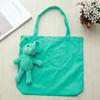 Suministros del Fabricante Bolsas de Compras Plegables Creativas Multicolores con Forma de Oso Listas para Usar en Bolsas, Ositos de Nylon con un Encanto Infantil