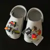 Charms para Zapatos tipo Zueco para Niños Excavadora Paleta de Caramelo Decoraciones 3D para Zapatos Clips de Resina DIY Dibujos Animados Desmontables Modernos