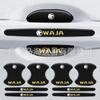 Pegatinas protectoras para manija de puerta de coche, tiras anticolisión reflectantes nocturnas, tiras anticolisión antiarañazos, pegatinas de Malasia North Road