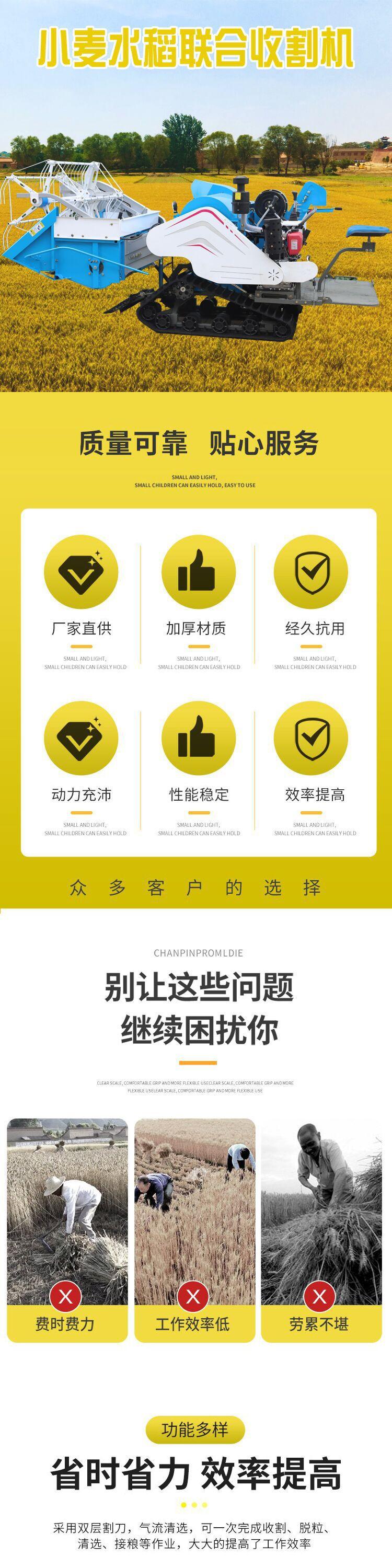 联合收割机详情