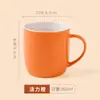 Taza de cerámica con patrón de LOGOTIPO personalizado, promoción empresarial, regalo personalizado, taza publicitaria, taza creativa para té con leche y café