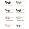 2024 Óculos de sol retrô europeus e americanos novos triângulos femininos on-line populares fotografia de rua óculos simples óculos de sol personalizados da moda masculina