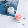 Vela Aromaterápica Floral Flor de Rosa Molde de Silicone DIY Pedra Difusora de Pétalas Sabão Artesanal Gesso Gotejamento