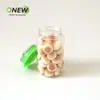 Botella Pequeña de Cola de 90 ml con Tapa, Contenedor de Empaque de Grado Alimenticio, Botella Sellada de Plástico Transparente PET para Bebidas, Jugos y Refrescos