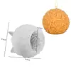 Molde de Gesso de Resina de Cristal DIY 6 Tipos de Flor Rosa Bola Ornamentos de Vela Bola de Gelo Molde de Silicone