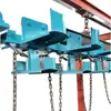 Grúa Monorrail Neumática para Minería Dq30/0.5 Accesorios Dispositivo de Frenado Antiexplosión Riel Colgante Accesorios para Grúa Monorrail