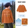 Camiseta de Manga Larga para Niño Estilo Europeo Primavera y Otoño Top para Bebé Ropa de Niño 2026 Nueva Tendencia Ropa Infantil Ropa de Otoño Niños