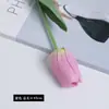 Flor de Tulipa Artificial Toque de Luxo Hidratante Leve Luxo Decoração de Tulipa Macia para Casa Interior Fábrica Atacado
