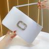 Nuevo Bolso de Noche de Alta Gama para Socialité Transfronterizo, Bolso de Mano de Gran Capacidad para Mujer, Verano, Estilo Pequeño Fragancia, Bolso de Hombro Cruzado