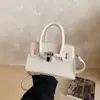 Bolso de Mano de Moda para Viajes Diarios de Mujeres, Nuevo Estilo de Nicho, Bolso Cuadrado Pequeño Versátil Casual Simple, Bolso de Hombro y Cruzado