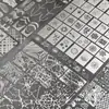 Herramientas de Manicura Placa de Acero Estampada Encaje Transferencia Mariposa Flor Cuadros Franceses Estampado de Leopardo Fuegos Artificiales Patrón del Año de la Serpiente Plantilla