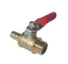 Máquina de perfuração de água de alta pressão dupla Bocheng, válvula de esfera de 1/4 de polegada, válvula de água, bico de água rosqueado de 1/4 de polegada, válvula de água