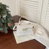 Bolso de cierre de moda de alta gama transfronterizo, bolso cruzado versátil de moda de lujo discreto, bolso de mano único con patrón de cocodrilo
