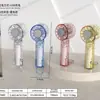 Ventilador de Mano Lindo de Dibujos Animados, Regalo Portátil de Frutas y Flores, Soporte Perezoso de Escritorio para Teléfono, Carga