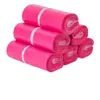 Fábrica de Origen Material Nuevo Rojo Rosa Resistente al Desgaste Impermeable Bolsa Bolsa de Empaque Bolsa de Envío Logístico Envío Transfronterizo Bolsa para Mensajería