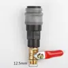Interruptor de Manopla de Válvula de Bomba de Ar 2/4 Polegadas Válvula de Esfera Conjunto Completo de Acessórios para Compressor de Ar Interruptor de Válvula de Ar Válvula de Saída de Ar Totalmente de Cobre