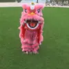 Danza del León Traje de Lana Accesorios León Pequeño León del Sur Danza del León Infantil Cabeza de León Versión Suprema León Danza León