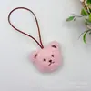 Ins Lindo Colgante de Nombre de Oso de Dibujos Animados Decoración de Felpa Guardería Marca Famosa Adornos Colgantes de Nombre para Niños