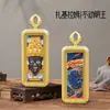 Deus da Riqueza Amarelo Estilo Xizang, Deus da Riqueza Preto, Tara Verde, Zhaliram, Divindade Padroeira do Zodíaco, Pingente Thangka Tridimensional Pintado à Mão
