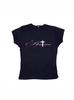 Producto Nuevo Y2K Estampado de Letras Moda Calle Casual Camiseta Cuello Redondo Manga Corta Top Punk Retro Americano al por Mayor