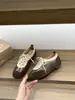 Primer Encuentro Zapatillas de Entrenamiento Retro Alemanas de Fondo Plano Zapatos de Mujer Otoño 2026 Versátil Patchwork Con Faldas Zapatos Deportivos Casuales