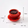 Producto Nuevo Original Tienda de Postres Osito Simulación Osito Serie Rosa Día de San Valentín Juguete 3D de Resina Casa Pequeña Decoración