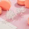 Pendientes de Fuegos Artificiales Estilo Nuevo para Mujer, Nicho Coreano Elegantes, Pendientes Versátiles, Estilo de Lujo Accesible Personalizado, Pendientes de Moda de Gama Alta