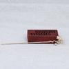 Doce pasador de flor Dios cobre chapado en oro DIY Pasador de flor Begonia pasador palo estilo antiguo accesorios para tocado hanfu B2812