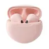 Fone de ouvido Bluetooth pro6 TWS sem fio novo para jogos e-sports, esportes, mini, intra-auricular, com redução de ruído, estéreo, transfronteiriço