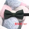 Pajarita de Color Sólido de Doble Capa para Hombre Estilo Británico Moda de Negocios Accesorios para Traje Pajarita de Boda Venta al por Mayor