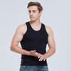 Chaleco para Hombre Verano Deportes Fitness Capa Base Algodón Camiseta Interior para Mediana Edad y Ancianos, Talla Extra Grande, Transpirable y Cómodo