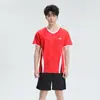 Traje de Uniforme de Voleibol para Hombres y Mujeres, Ropa Deportiva de Voleibol de Manga Corta, Uniforme Profesional Transpirable de Secado Rápido para Equipo de Partido de Voleibol con Estampado y Número
