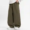 Pantalones para niño 2026 otoño nuevo estilo pantalones largos para niño moda ajuste holgado pantalones casuales para niños mayores pantalones para exteriores de pierna curva modernos