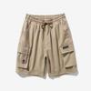 Pantalones cortos holgados e informales de verano para hombre, de marca de moda, estilo japonés, estilo Hong Kong, retro, rectos, para niños.
