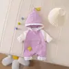 Ropa para Bebé, Chaquetas de Primavera y Otoño, Chaquetas con Capucha, Ropa Exterior Cortavientos Súper Linda para Bebés Niñas, Monos para Bebés
