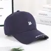 Gorra de Béisbol Delgada de Primavera y Verano Moda Bordada Letra Pequeña Gorra de Béisbol Casual Viaje Versátil Tendencia Gorra de Pico de Pato
