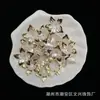 Flor de Bauhinia de Cinco Pétalos Perlada de 24 mm Pulsera DIY Cadena para Teléfono Adorno Colgante para Coche Accesorios de Cuentas Tiktok Live Venta al por Mayor
