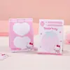 Joytop Serie de Fresas Hello Kitty - Notas Adhesivas Largas