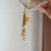 Moda Nuevo Estilo Chino Hecho a Mano Tejido Colgante de Calabaza Accesorio Nicho Simple Perlas Perforadas Set de Cordón para Teléfono