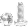 Parafuso de dente triangular de cabeça redonda de aço inoxidável 304 parafuso de dente triangular de travamento automático M3 / M4 / M5 / M6