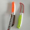 Tienda departamental al por mayor tienda de dos yuanes cuchillo para fruta cuchillo de cadena de corazón para el hogar cuchillo curvo pelador de frutas de acero inoxidable en stock al por mayor