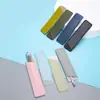 Estojo de Lápis de Couro PU Criativo Atacado do Fabricante, Capa Simples de Couro para Caneta, Estojo Protetor de Couro Exquisito para Estudantes