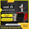 Máquina de Marcação a Laser UV para Copos de Água de Plástico, Botões, Vidro, Cristal, Cosméticos, Alimentos e Caixas de Remédios
