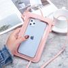 Directo de fábrica moda para mujer hebilla de candado bandolera cuero PU pantalla táctil billetera para teléfono móvil billetera pequeña de estudiante retro para mujer