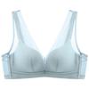 Meijiamenon Roupa Interior Feminina Traceless Coleta Parm Reunir Grosso Sexy Respirável Malha Colete Sutiã M0534