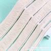 Fornecimento direto da fábrica de acessórios para vestuário de renda com borla de algodão cinto decorativo jacquard bordado fita renda cor tingível